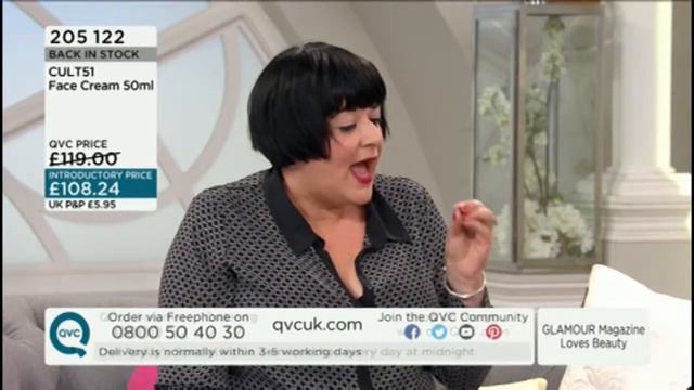 Nikki Taylor Live On QVC's Glamour Loves Beauty For CULT51 (As Broadcast)