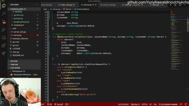 Developing With Comrade Alexander / Chukcha, Communist Answer To Kafka / Golang
