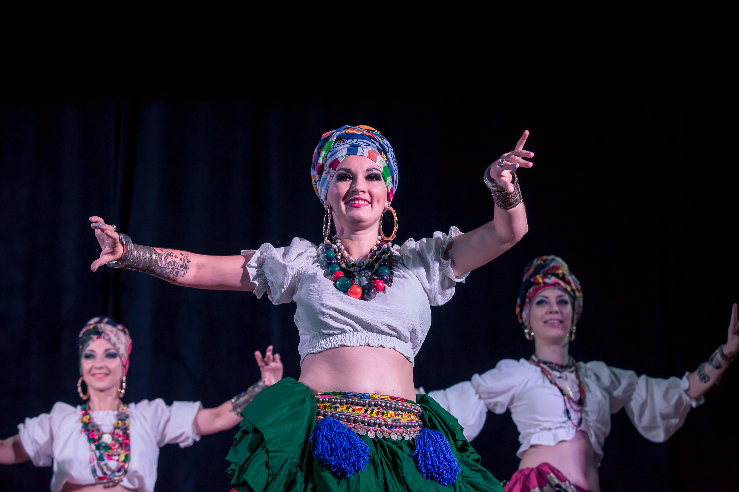 Dakra Tribe (Симферополь) - Tribal Dance (ATS стилизация) | Makeba