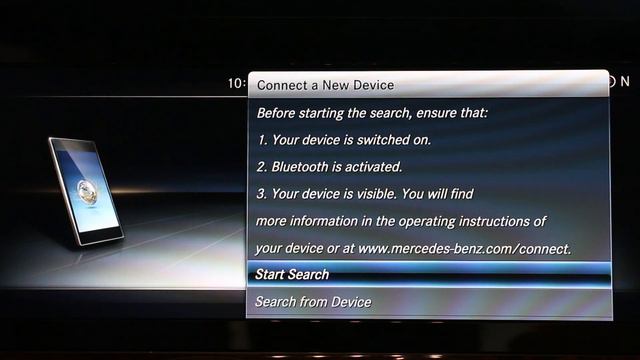 How To Connect Bluetooth In The 2017 Mercedes-Benz E-Class Sedan