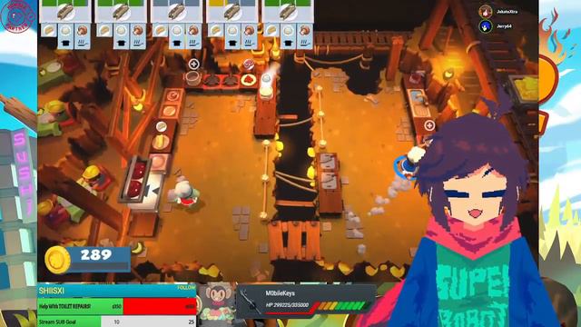 [VTuber] 🍳 CO-OP Overcooked! 2 With The Smash-Matazz Crew | @JakatoX Stream #OVERCOOKED #Steam #E