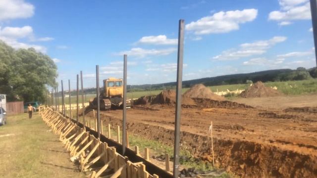 Строительство водоёма