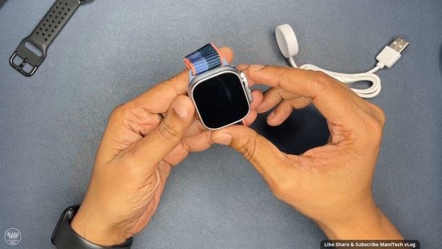Pebble Cosmos Engage Unboxing & Pebble Cosmos Engage Detailed Review Apple Watch Ultra CLONE India