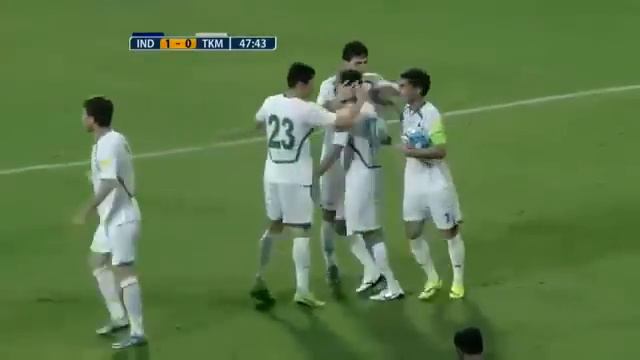 India Vs Turkmenistan (1:2) 2018 FIFA World Cup Qualification AFC