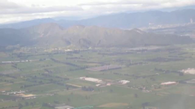 Landing At El Dorado Airport In Bogota, Colombia