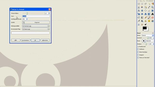 GIMP 2 Tutorial  [GERMAN/HD] Wie Erstelle Ich Ein Logo Mit GIMP 2 #001