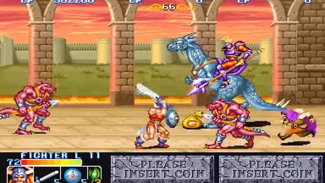 Arcade Longplay 360 The King of Dragons