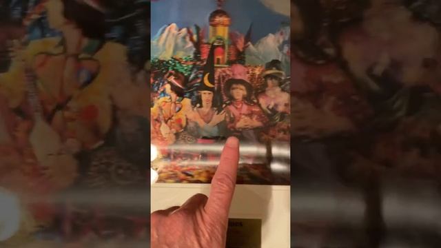 The Rolling Stones Their Satanic Majesties Request RARE Vari-Vue 3DLenticular Promotion Piece 1967