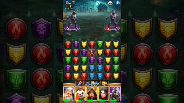 Empires and Puzzles: последний этап Морловии командой 2500