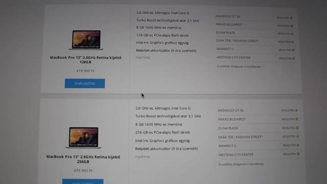 Apple Retina Macbook Pro 13