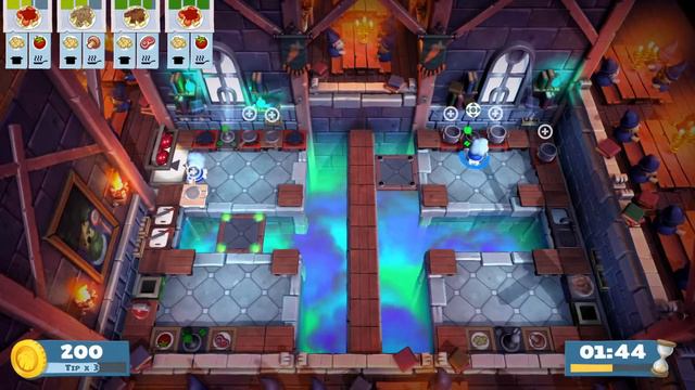 Overcooked 2 - 5-5 Solo 3 Stars