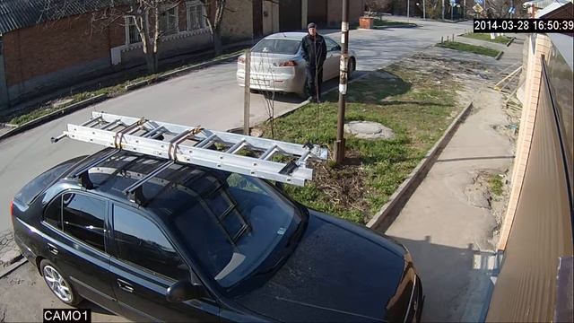 Пример записи уличной IP камеры NOVIcam IP W68NR