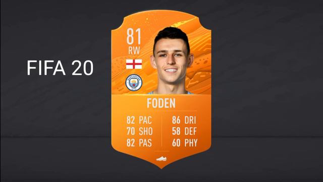 Phil Foden FIFA Ultimate Team History | FIFA 18 - FIFA 21
