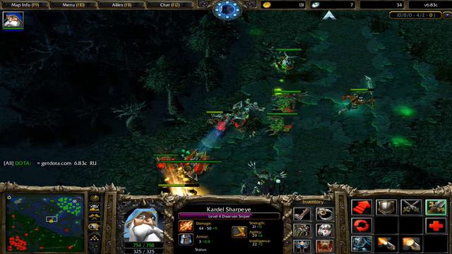 Dota 1 Sniper Online Game Play