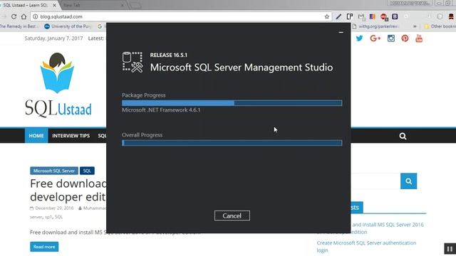 download and Install SQL Server 2016 Management Studio free