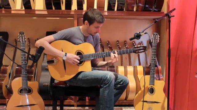 J.Castelluccia Luthier - Guitare Jazz Modèle 65TH bd