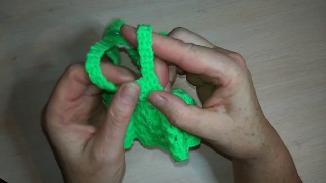 Как я вязала сарафан для коровки Тоси. Экспресс МК.