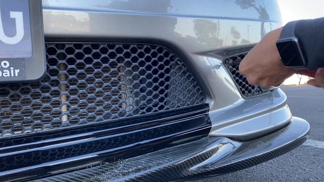 Installing LED Foglight Bulbs On My Mercedes Benz C300 W204