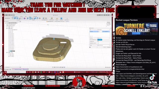 Rocket League Logo Als Pokal 🏆 Für Den 3D Druck