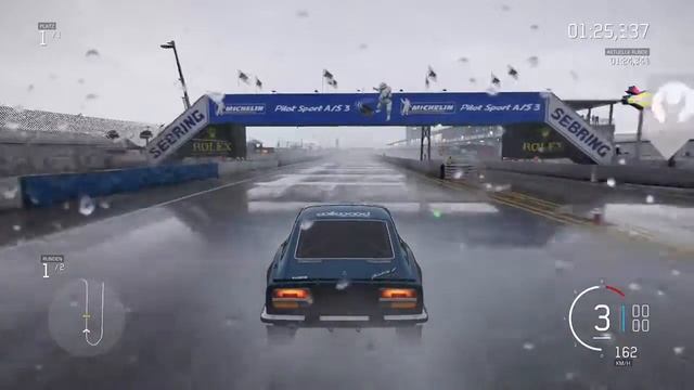 Forza Motorsport 6 Rain Race Nissan Fairlady Z 432 @ Sebring International Raceway, Xbox One