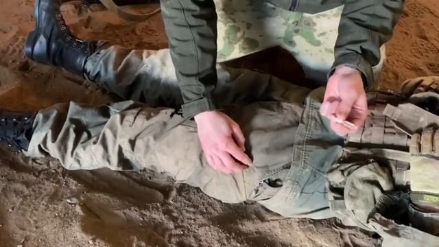 Техника обезболивания шприц-тюбиком на поле боя! Частые ошибки.