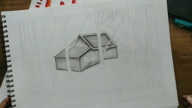 Pro Pencil Drawing Tutorial L Beautiful Landscape L Drawing For Beginners With Simple Techniques