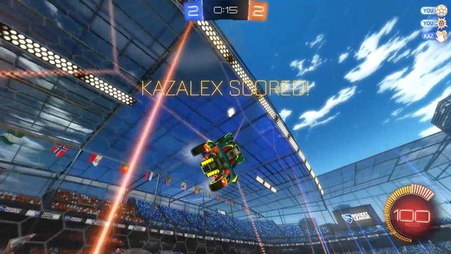 CARRIED BY A TOP 100 PLAYER!? | Rocket League '2v2' Ranked Highlights & Funny Moments!