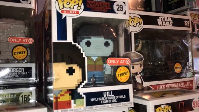 FUNKO POP HUNTING STRANGER THINGS WILL 8-BIT #FUNKOPOP CHASE + Marvel Infinity Wars