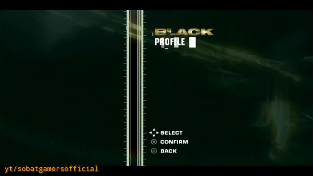 Black PKG PS3