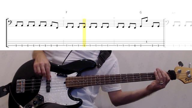 Still Life By Iron Maiden - Bass Cover (tablature & Notation Included)