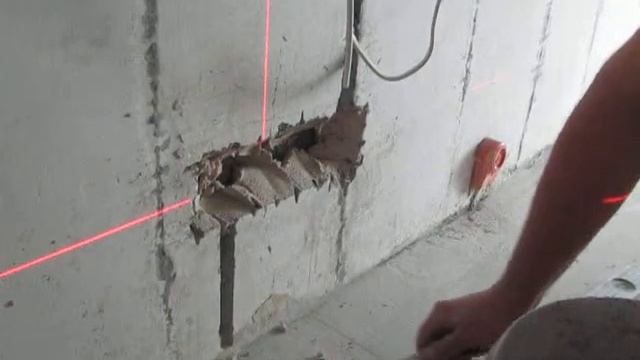 Установка подрозетников