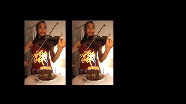 Happy Birthday Song | Violin Cover | Jade’s Island Music