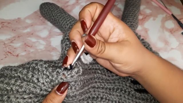 Capucha Tejida TOTORO A Crochet