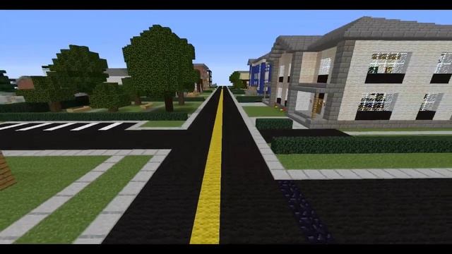 Карта город Lormierville для Minecraft