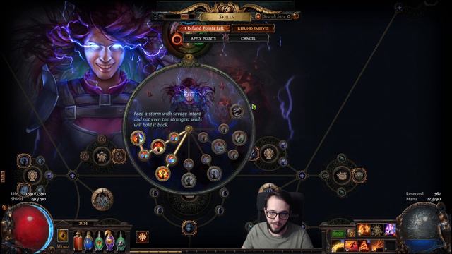 POE 3.17 Ignite Hexblast Elementalist. Great Clear, Great Single Target, Great League Start!