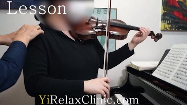 Mozart Violin Concerto 5. Arms Relaxed: Pain Gone.릴랙스 교정으로 통증이 사라지다