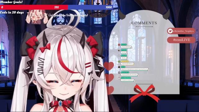 Remi Gives A Head Pat And Head Butt!  Remilia Nephys Of Phase Connect!