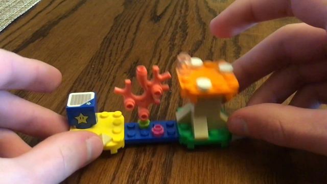 LEGO Super Mario Fuzzy & Mushroom Platform Polybag Set Review! (30389)