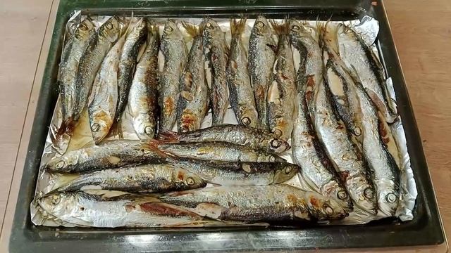 Жареная Салака и слабосоленая килька