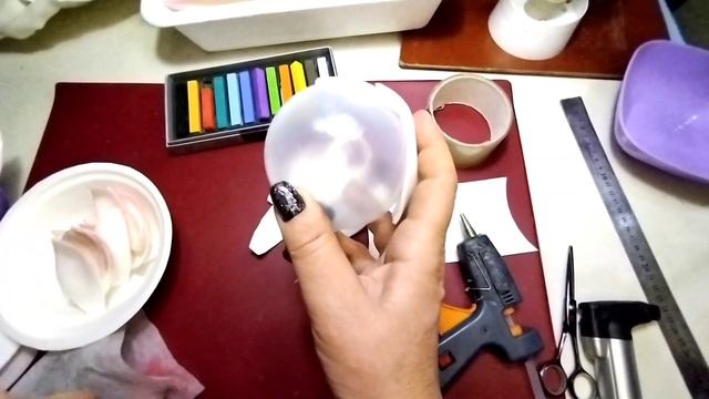 Торшер из изолона 