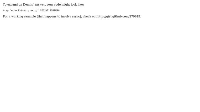 Bash Loop - How To Stop The Loop When I Press Control-C Inside A Command? (6 Solutions!!)