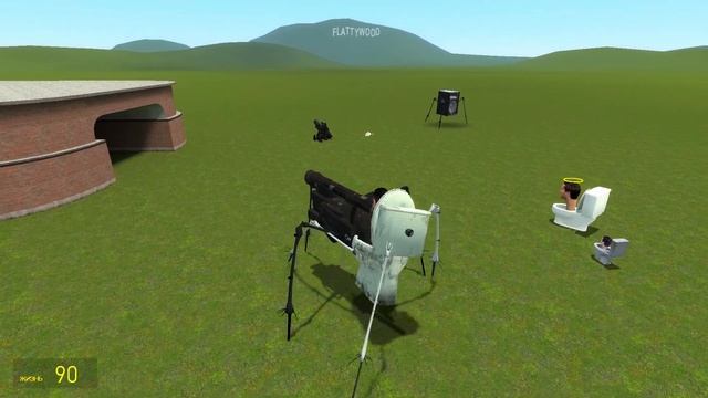 BECOMING ALL CAMERA MEN VS SKIBIDI DOM DOM TOILETS In Garry's Mod!