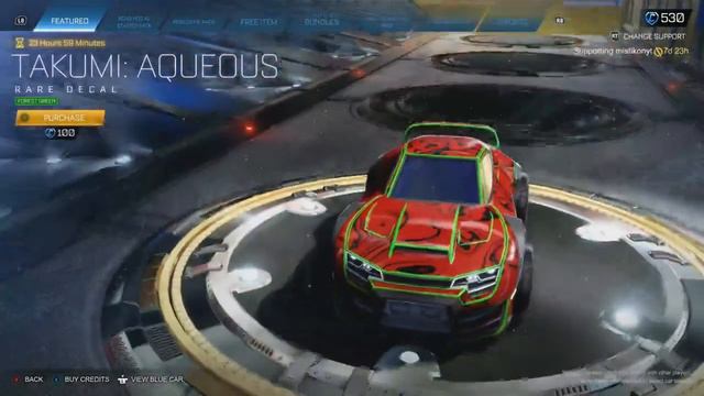 ROCKET LEAGUE ITEM SHOP - *NEW* Carbonator Black Market Goal Explosion - 19.08.21