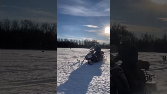 Испытываем Снегоходы Stels