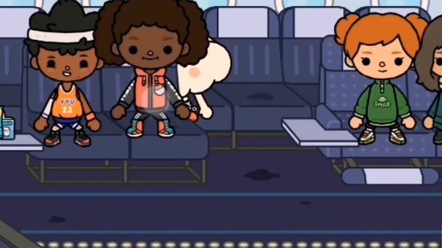 Улетаю в лагерь с Викой ???Тока бока  Toca life world  Toca boca  Toca Polina