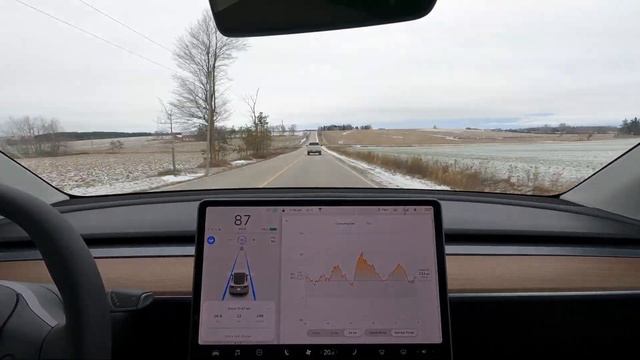 Tesla Model Y Heat Pump Test At -11°C (12F) REAL WORLD