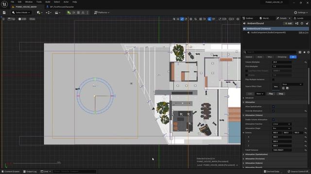 2404 - Blueprints. Sound Cue