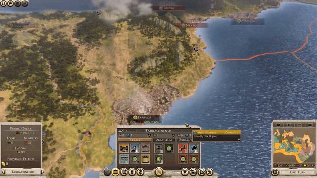 March On Marseille | Total War Rome II — Palmyra 47 | DLC Campaign Normal