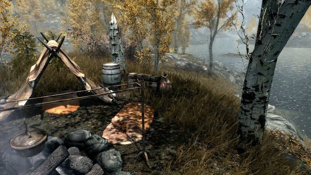 Elder Scrolls V: Skyrim | Nature | Ambience With Music | 1 Hour