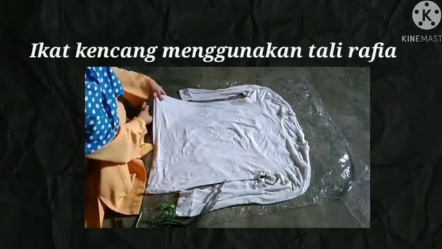 Batik Jumputan Dengan Tehnik Ikat Celup